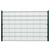 Twin Mesh 2D Security Fencing Ø 6/5/6mm - 2500mm without Concrete Gravel Board