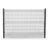 V-Mesh 3D Security Fencing Ø 6mm - 2500mm with Concrete Gravel Board