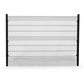 V-Mesh 3D Security Fencing Ø 6mm - 2500mm with Concrete Gravel Board