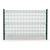 V-Mesh 3D Security Fencing Ø 6mm - 2500mm with Concrete Gravel Board